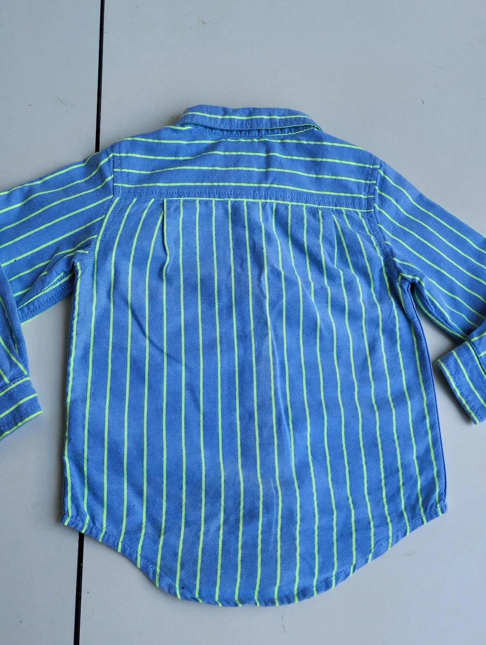 Lot Of 4 Boys Place Us Polo Assn Blue White Black Heao Aqua Button Toddler Sz 3T
